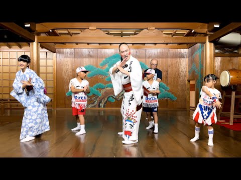 【踊ってみた】ばってん音頭を本人とばってん×キッズが踊ってみた