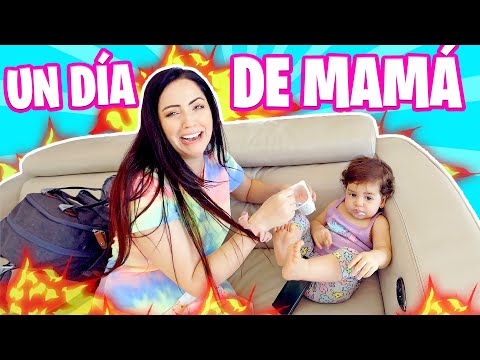 24 HORAS SIENDO MAMÁ DE UN BEBÉ!!!😅 RETO MADRE POR 1 DÍA 😬 Sandra Cires Art