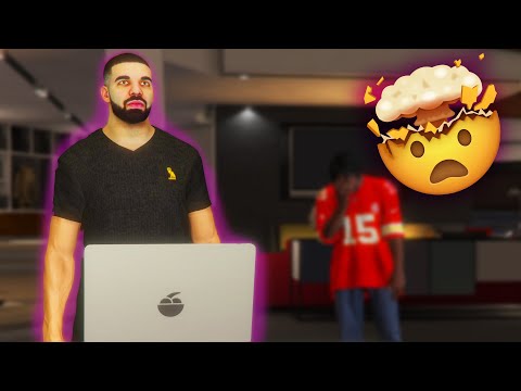 GTA 5 Drake reaction to the super bowl of Kendrick Lamar