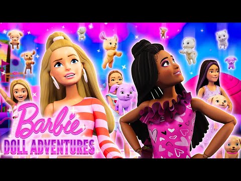 Barbie Doll Adventures | Una pioggia di cuccioli a Doll World! ☔️🐈🐩 | S2 E5