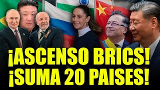 20 naciones se suman al grupo BRICS