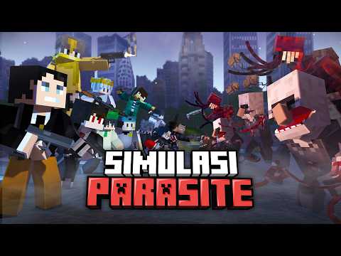 Simulasi Parasite di Minecraft