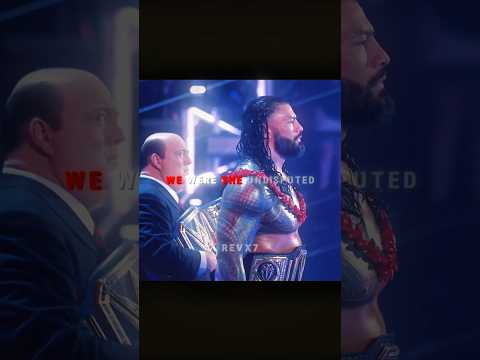 Roman Reigns Betrayed Paul Heyman 💔 Edit