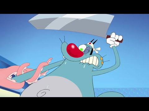 हिंदी Oggy and the Cockroaches 🥺 ऑक्टोपस Hindi Cartoons for Kids