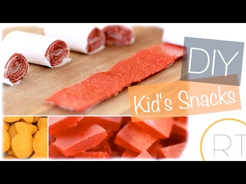 DIY SNACKS FOR KIDS