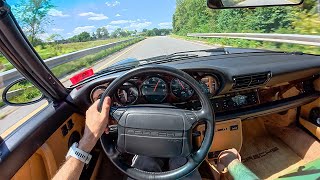 1992 Porsche 911 C4 -  Why This AWD 964 Is The Perfect Air Cooled Daily (POV Binaural Audio)