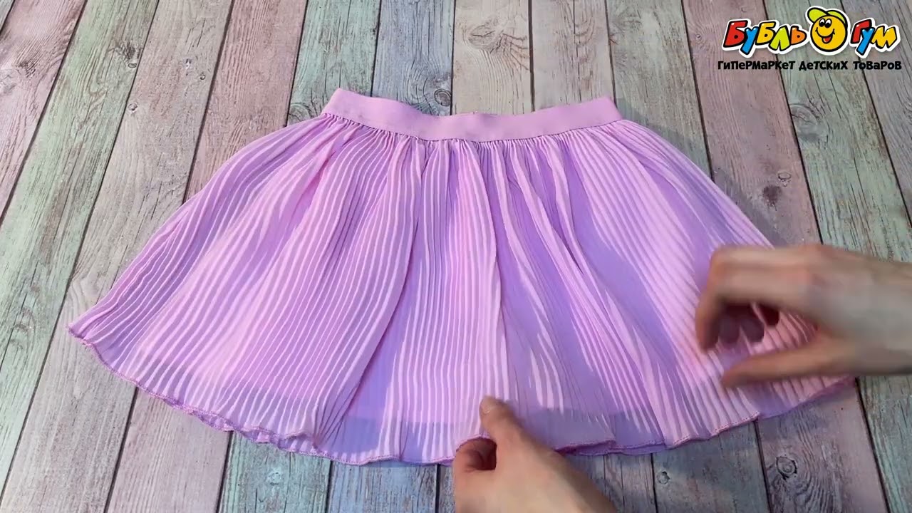 Юбка Lanson Kids легкая в мелкую плиссировку розовая - видео Юбка Lanson Kids легкая в мелкую плиссировку розовая - видео