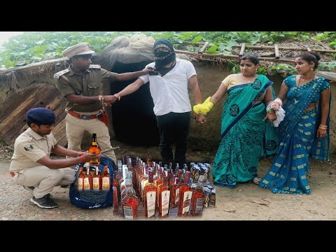 पुलिस ने गाँव में दारू माफ़िया को पकड़ा, 💯-बोतल शराब के साथ, बिहार में चुनाव से पहले, Bindas Films