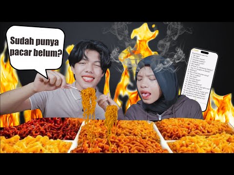 Mukbang MIE TERPEDAS Sambil Jawab Pertanyaan NETIJEN! *tersiksa banget*