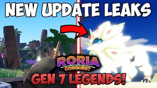 The NEW Gen 7 Legends Update In Pokemon Brick Bronze (Roria Conquest Roblox)