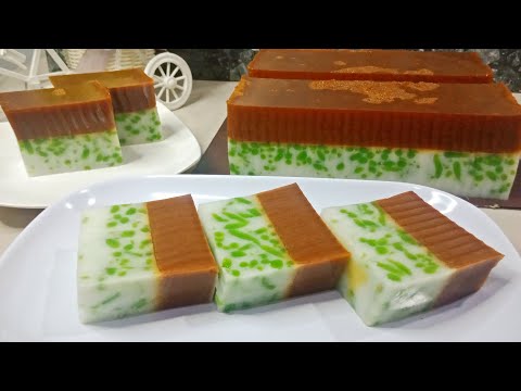 SAVE RESEPNYA DULU UNTUK TAKJIL BULAN RAMADHAN NANTI || PUDING CENDOL LAPIS GULA MERAH