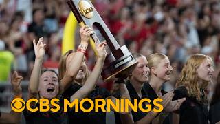 YouTube video thumbnail: Senate Approves Sweeping College Sports Bill