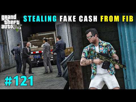 We Stole Fake Currency Supply From The Government | Gta V Gameplay