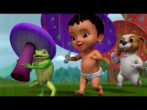 Pani Barsa Cham Cham Rhyme | Hindi Rhymes for Children | Infobells
