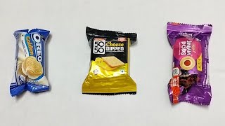 Oreo Golden Vanilla vs 50-50 Cheeze Dipped vs JimJam Pops Biscuits 🍪🍪