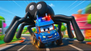 Oh No! Scientist is Changing the Spider’s Size! 🕷️ Animal Rescue | Super Truck