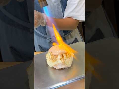 間違えて出勤したので賄いを作ってもらった結果…【炙り明太マヨチーズ】