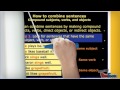 Combining Sentences Techniques