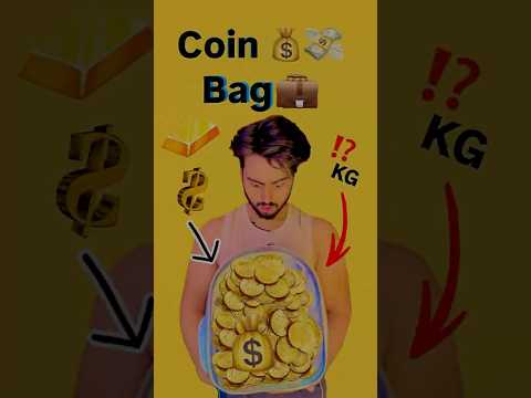 Satisfying🤩Coin💸Drop – Filling😱This🪙Bag💼to the Top🤑🤑🤑🪙💼#minivlog #vlog #shorts #youtube