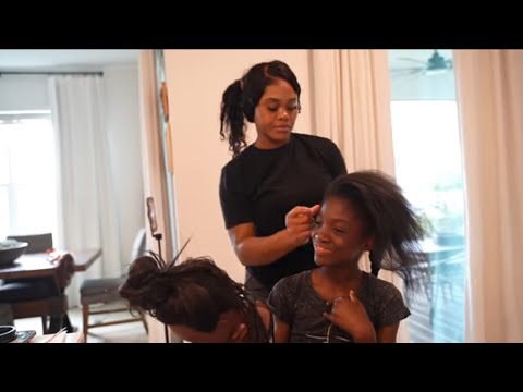 My 11-Year-Old Learns to Braid Hair Track Meet Highlights New Our Girls Are So Talented