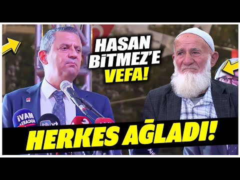 CHP'den Saadet Partili Hasan Bitmez'e Vefa! Gözyaşları Sel Oldu!