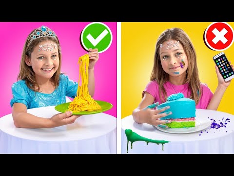 ¡La Aventura Divertida en la Mesa! Aprende a Comer con Estilo