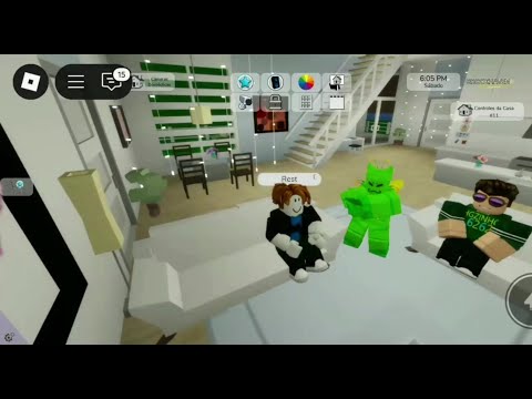 JOGANDO BROOKHAVEN AQUI NO ROBLOX PAI E FILHOS PARTE 2