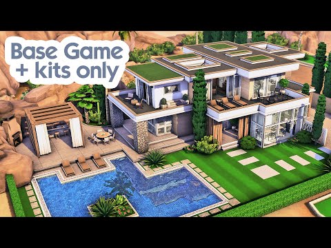 Palm Springs Dream Home | The Sims 4 Speed Build