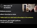 Reflexive and Intensive Pronouns Explained