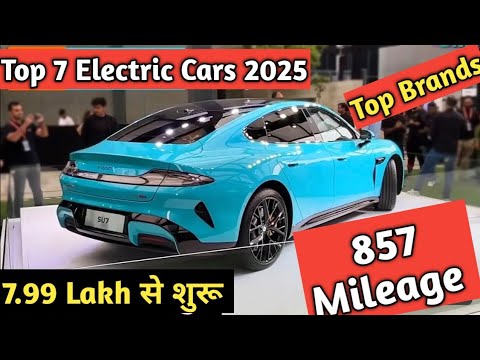 857 Kilometres Mileage Top 7 Electric SUV in India 2025 | Best Electric SUV in india 2025