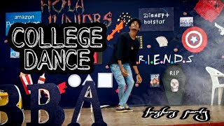 Collage dance / fresher's day / jude dance / kgf dance / hey aatha athorama / jude dance kgf