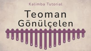 Kalimba Notaları | Teoman - Gönülçelen