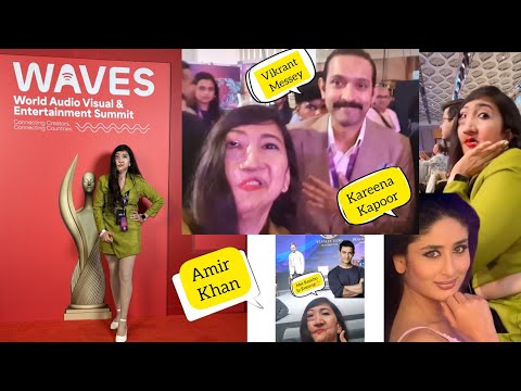 Grateful To Be Invited To India's Biggest  Government Waves Summit 2025 |  Met Celebs | Sommya Jain