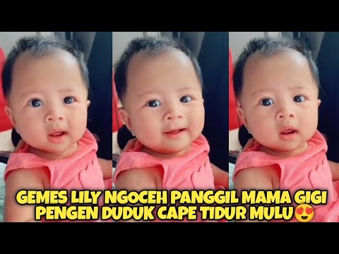 LUCU BANGET!! LILY NGOCEH PENGEN DUDUK CAPE TIDUR MULU