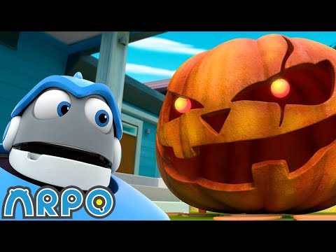Pumpkin Comes Alive! 🎃😱| Baby Daniel and ARPO The Robot | Funny Cartoons for Kids