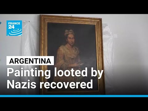 YouTube video thumbnail: Argentina Recovers Long-Lost Italian Painting Looted by Nazis During WWII