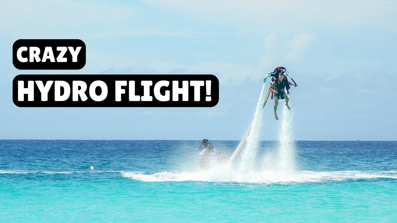 FLYING WITH A WATER JETPACK! - Jetblade Barbados