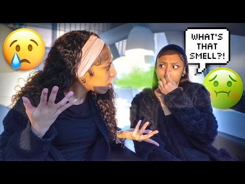 BAD BREATH PRANK ON TWIN SISTER…….Vlogmas Day 3 | TheWickerTwinz