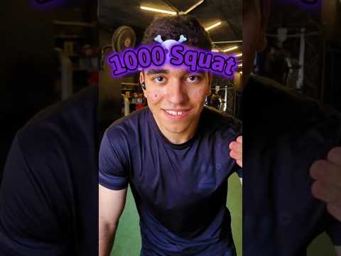 0 vs 1000 Squats pump 🔥      الف عدة سكوات!     #anime #like #زورو  #ناروتو #انمي #غوكو #naruto