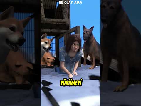 Kadın 5 Yıl Boyunca Köpeklerle Yaşadı! 😱
