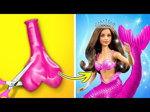 🧜‍♀️ ¡Transformación de sirena! ¡Cambio extremo de sirena a hermosa princesa!