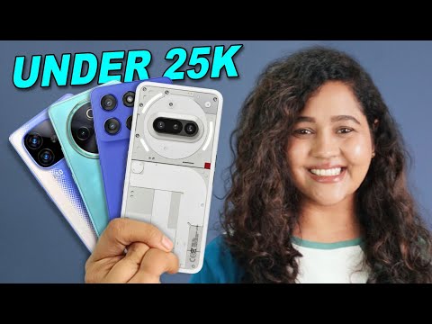 TOP 5 BEST SMARTPHONES under 25000 in INDIA | JUNE 2025