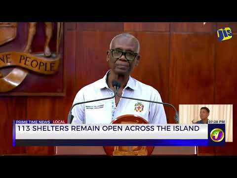YouTube video thumbnail:  113 Shelters Remain Open Across the Island