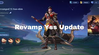 Mobile Legends Yss Revamp Update