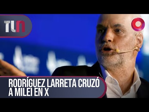 #TelenueveCentral | Rodríguez Larreta cruzó a milei en X.