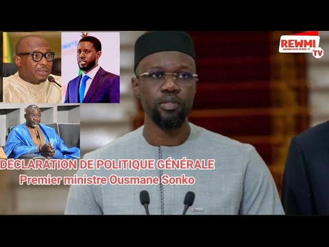 Déclaration de politique générale du Premier Ministre Ousmane Sonko, Cheikh yérim Seck, Barthélémy