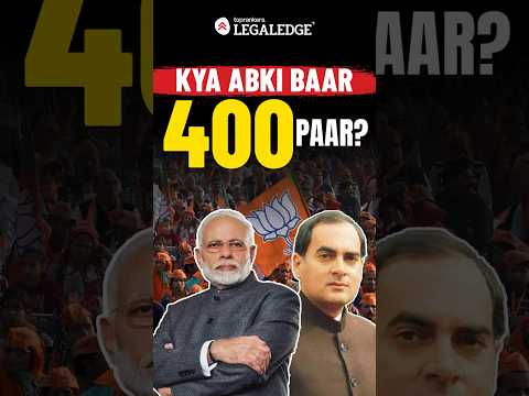 🔥 Kya BJP 400+ Paar Karegi in Lok Sabha Elections? 🗳️ #Election2024 #BJP