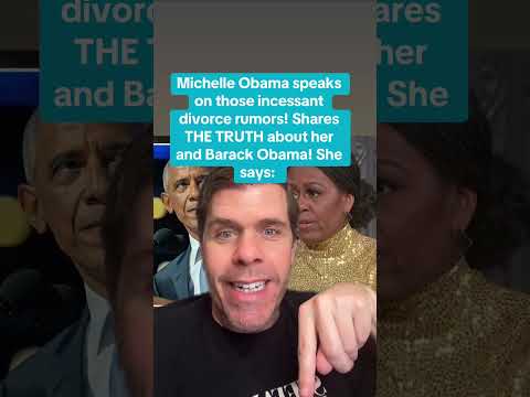 Michelle Obama Speaks On Those Incessant Divorce Rumors! Shares THE TRUTH About Her And Barack Obama! She Says: