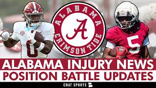 Alabama Football Rumors On Position Battles + Injury News For AK Dear, EK Crowell & Noah Rogers