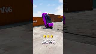 Beamng Drive Падіння авто з висоти #short #shorts